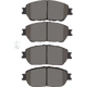 Purchase Top-Quality DYNAMIC FRICTION COMPANY - 4000-0906-10 - Front Hybrid Pads pa3