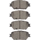 Purchase Top-Quality DYNAMIC FRICTION COMPANY - 4000-0908-00 - Front Hybrid Pads pa2