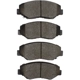 Purchase Top-Quality DYNAMIC FRICTION COMPANY - 4000-0914-00 - Front Hybrid Pads pa3