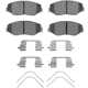 Purchase Top-Quality DYNAMIC FRICTION COMPANY - 4000-0914-01 - Front Hybrid Pads pa1