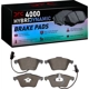 Purchase Top-Quality DYNAMIC FRICTION COMPANY - 4000-0915-10 - Front Hybrid Pads pa5