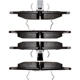 Purchase Top-Quality DYNAMIC FRICTION COMPANY - 4000-0918-00 - Front Hybrid Pads pa4
