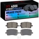 Purchase Top-Quality DYNAMIC FRICTION COMPANY - 4000-0923-00 - Front Hybrid Pads pa3