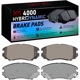 Purchase Top-Quality DYNAMIC FRICTION COMPANY - 4000-0924-00 - Front Hybrid Pads pa4