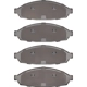 Purchase Top-Quality DYNAMIC FRICTION COMPANY - 4000-0931-00 - Front Hybrid Pads pa3