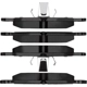 Purchase Top-Quality DYNAMIC FRICTION COMPANY - 4000-0946-00 - Front Hybrid Pads pa4