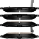 Purchase Top-Quality DYNAMIC FRICTION COMPANY - 4000-0948-00 - Front Hybrid Pads pa2