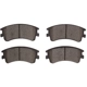 Purchase Top-Quality DYNAMIC FRICTION COMPANY - 4000-0957-00 - Front Hybrid Pads pa2