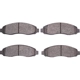 Purchase Top-Quality DYNAMIC FRICTION COMPANY - 4000-0962-00 - Front Hybrid Pads pa2