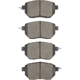 Purchase Top-Quality DYNAMIC FRICTION COMPANY - 4000-0969-00 - Front Hybrid Pads pa2