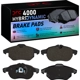 Purchase Top-Quality DYNAMIC FRICTION COMPANY - 4000-0972-00 - Front Hybrid Pads pa4