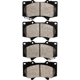 Purchase Top-Quality DYNAMIC FRICTION COMPANY - 4000-0976-00 - Front Hybrid Pads pa3