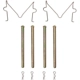 Purchase Top-Quality Front Hybrid Pads by DYNAMIC FRICTION COMPANY - 4000-0976-01 pa3
