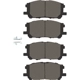 Purchase Top-Quality DYNAMIC FRICTION COMPANY - 4000-1005-00 - Front Hybrid Pads pa2