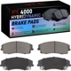 Purchase Top-Quality DYNAMIC FRICTION COMPANY - 4000-1056-00 - Front Hybrid Pads pa5