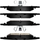 Purchase Top-Quality DYNAMIC FRICTION COMPANY - 4000-1107-20 - Front Hybrid Pads pa2