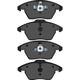 Purchase Top-Quality DYNAMIC FRICTION COMPANY - 4000-1107-20 - Front Hybrid Pads pa4