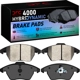 Purchase Top-Quality DYNAMIC FRICTION COMPANY - 4000-1107-20 - Front Hybrid Pads pa5