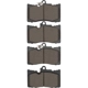 Purchase Top-Quality DYNAMIC FRICTION COMPANY - 4000-1118-00 - Front Hybrid Pads pa5