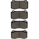 Purchase Top-Quality DYNAMIC FRICTION COMPANY - 4000-1149-00 - Front Hybrid Pads pa2
