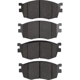 Purchase Top-Quality DYNAMIC FRICTION COMPANY - 4000-1156-00 - Front Hybrid Pads pa2