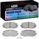 Purchase Top-Quality DYNAMIC FRICTION COMPANY - 4000-1184-00 - Front Hybrid Pads pa5