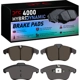 Purchase Top-Quality DYNAMIC FRICTION COMPANY - 4000-1241-00 - Front Hybrid Pads pa5