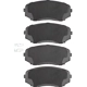 Purchase Top-Quality DYNAMIC FRICTION COMPANY - 4000-1258-00 - Front Hybrid Pads pa3