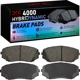 Purchase Top-Quality DYNAMIC FRICTION COMPANY - 4000-1258-00 - Front Hybrid Pads pa5