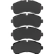 Purchase Top-Quality DYNAMIC FRICTION COMPANY - 4000-1268-00 - Front Hybrid Pads pa5
