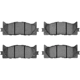 Purchase Top-Quality DYNAMIC FRICTION COMPANY - 4000-1293-00 - Front Hybrid Pads pa1