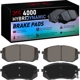 Purchase Top-Quality DYNAMIC FRICTION COMPANY - 4000-1295-00 - Front Hybrid Pads pa4