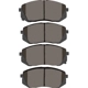Purchase Top-Quality DYNAMIC FRICTION COMPANY - 4000-1295-00 - Front Hybrid Pads pa5