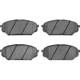 Purchase Top-Quality Front Hybrid Pads by DYNAMIC FRICTION COMPANY - 4000-1301-00 pa1