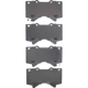 Purchase Top-Quality DYNAMIC FRICTION COMPANY - 4000-1303-00 - Front Hybrid Pads pa2