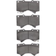 Purchase Top-Quality DYNAMIC FRICTION COMPANY - 4000-1303-00 - Front Hybrid Pads pa3
