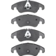 Purchase Top-Quality DYNAMIC FRICTION COMPANY - 4000-1322-10 - Front Hybrid Pads pa2