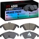Purchase Top-Quality DYNAMIC FRICTION COMPANY - 4000-1342-00 - Front Hybrid Pads pa5