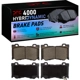 Purchase Top-Quality DYNAMIC FRICTION COMPANY - 4000-1346-00 - Front Hybrid Pads pa5
