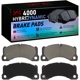 Purchase Top-Quality DYNAMIC FRICTION COMPANY - 4000-1349-00 - Front Hybrid Pads pa4