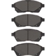 Purchase Top-Quality DYNAMIC FRICTION COMPANY - 4000-1422-00 - Front Hybrid Pads pa2