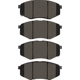 Purchase Top-Quality DYNAMIC FRICTION COMPANY - 4000-1447-00 - Front Hybrid Pads pa2