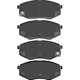Purchase Top-Quality DYNAMIC FRICTION COMPANY - 4000-1447-00 - Front Hybrid Pads pa4