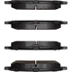 Purchase Top-Quality DYNAMIC FRICTION COMPANY - 4000-1454-00 - Front Hybrid Pads pa4