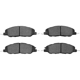 Purchase Top-Quality DYNAMIC FRICTION COMPANY - 4000-1463-00 - Front Brake Pads pa1