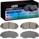 Purchase Top-Quality DYNAMIC FRICTION COMPANY - 4000-1506-00 - Front Hybrid Pads pa4