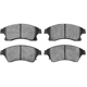 Purchase Top-Quality DYNAMIC FRICTION COMPANY - 4000-1522-00 - Front Hybrid Pads pa1