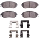 Purchase Top-Quality Front Hybrid Pads by DYNAMIC FRICTION COMPANY - 4000-1539-01 pa1