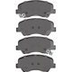 Purchase Top-Quality DYNAMIC FRICTION COMPANY - 4000-1593-00 - Front Hybrid Pads pa5