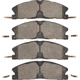 Purchase Top-Quality DYNAMIC FRICTION COMPANY - 4000-1611-10 - Front Hybrid Pads pa2